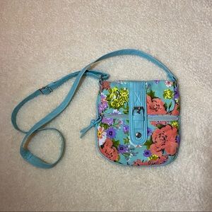 Flower Print Crossbody Bag